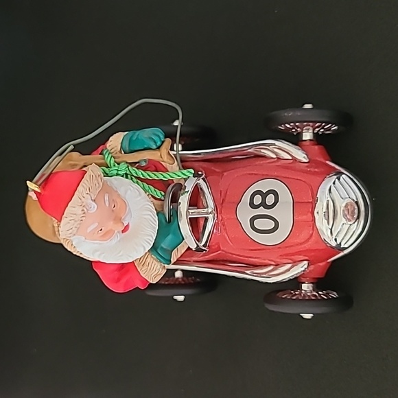 🧨 SALE! Hallmark "Santa Takes a Spin" Ornament Keepsake 2008 - Picture 2 of 8